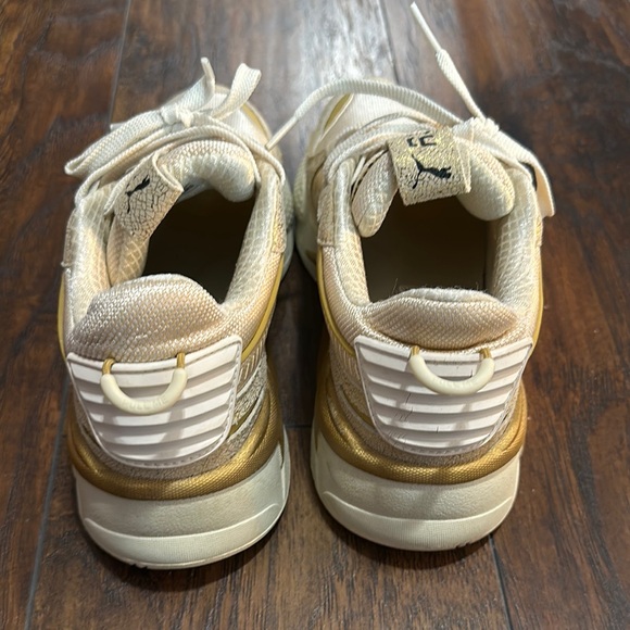Puma RS-X Running System Cream and Gold Women’s Sneakers 10 - Picture 6 of 10